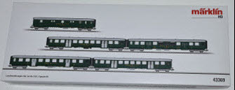 Märklin Leichtstahlwagen-Set Märklin Leichtstahlwagen-Set